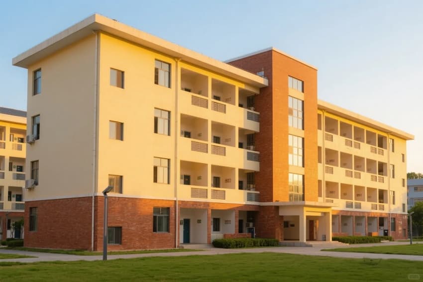 合肥學(xué)校宿舍樓設(shè)計(jì)：4000平簡(jiǎn)約風(fēng)學(xué)生宿舍樓效果分享