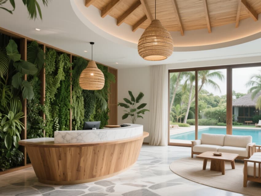 合肥酒店裝修設(shè)計(jì)：6500平度假酒店效果分享