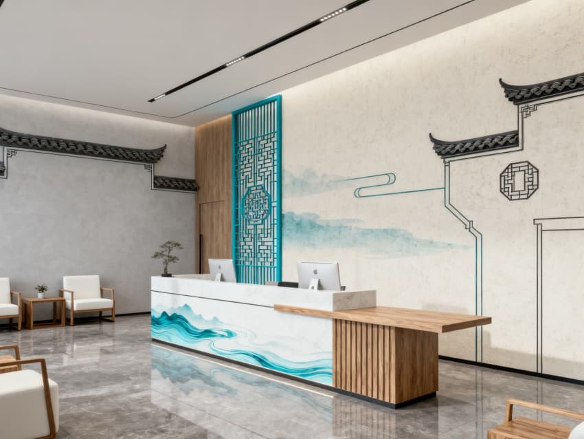 蕪湖3000平辦公樓裝修設(shè)計(jì)效果分享