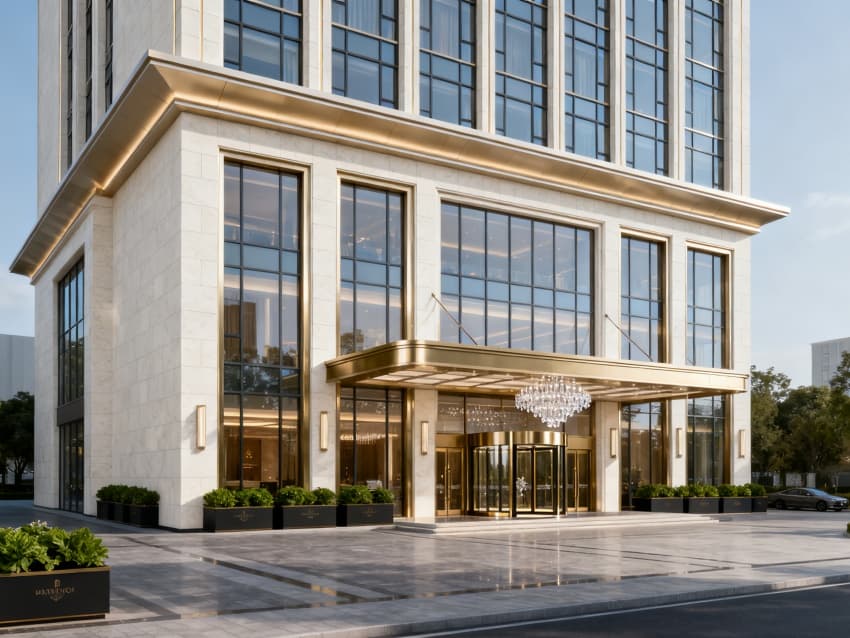 蕪湖酒店設(shè)計(jì)：現(xiàn)代輕奢風(fēng)酒店設(shè)計(jì)效果分享