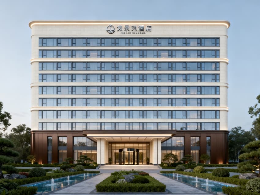 安徽酒店設(shè)計(jì)：6層4800平酒店裝修設(shè)計(jì)效果分享