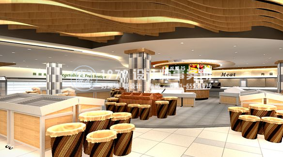 超市設(shè)計(jì)效果圖