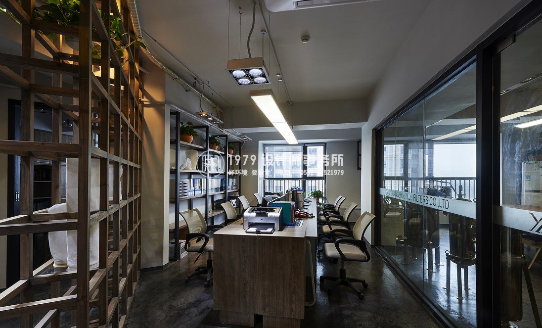 合肥昌盛過濾設(shè)備有限公司辦公室設(shè)計(jì)之員工辦公區(qū)域設(shè)計(jì)效果圖