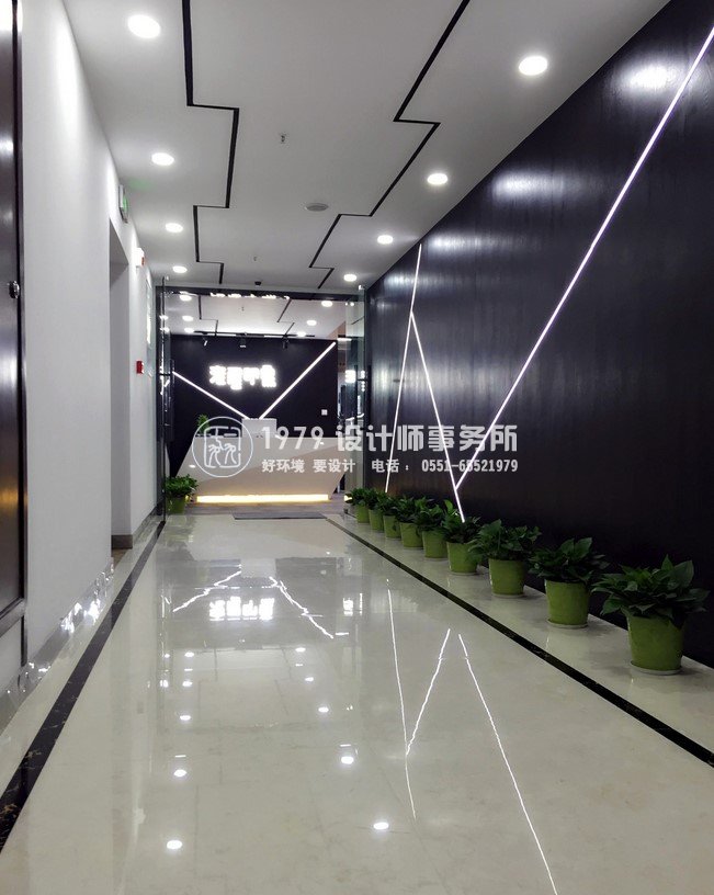 老屋印象辦公室設(shè)計(jì)之大門(mén)入口處設(shè)計(jì)效果圖