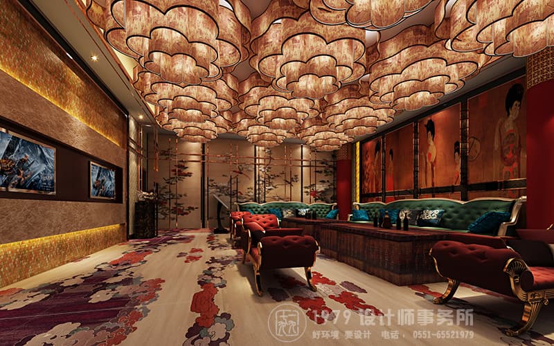 克拉瑪依會所KTV裝修設計效果圖