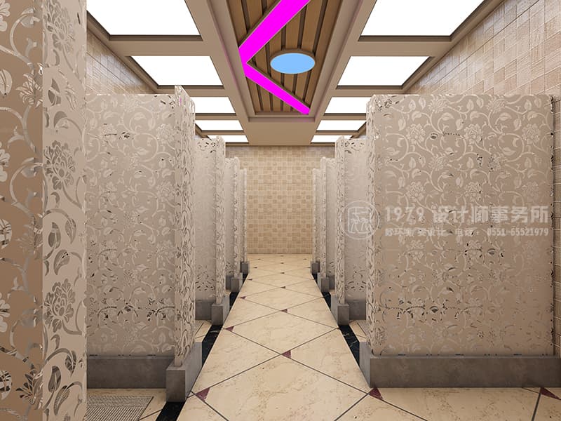 健身房衛(wèi)生間裝修設(shè)計(jì)效果圖