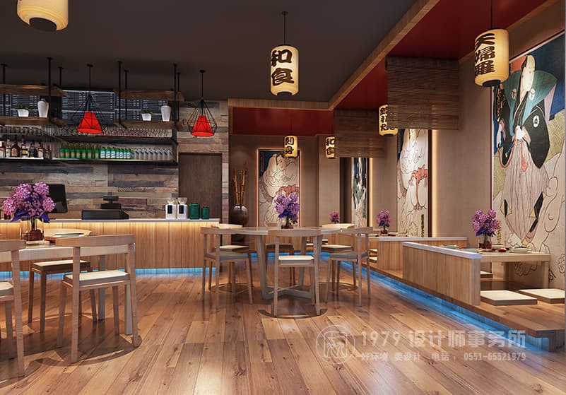 別致的合肥壽司店裝修設計效果圖
