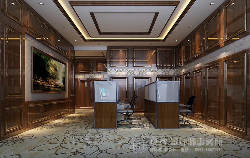 電力公司部門辦公室裝修設(shè)計(jì)效果圖