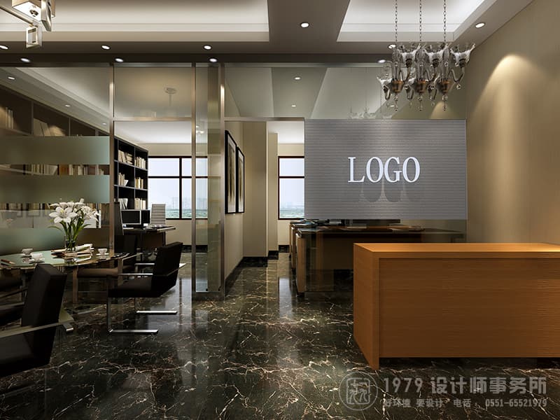 小型現(xiàn)代的合肥辦公室裝修設計