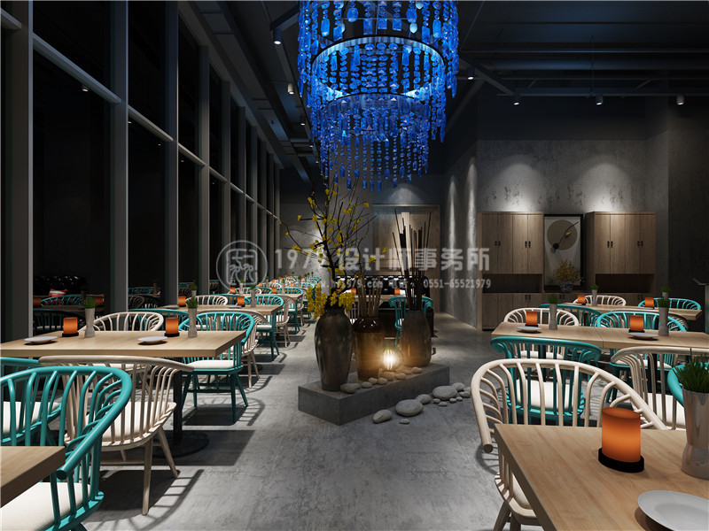 現(xiàn)代餐廳設計效果