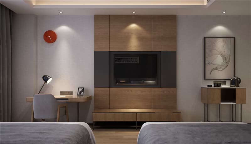 合肥快捷酒店設(shè)計(jì)效果圖欣賞——尚客優(yōu)